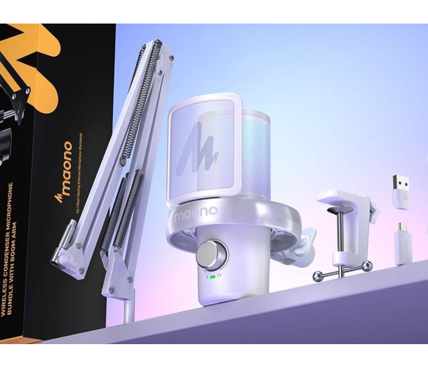 MAONO Mikrofon Maono DM40 S Pro (biały) - 1417737 - zdjęcie 2